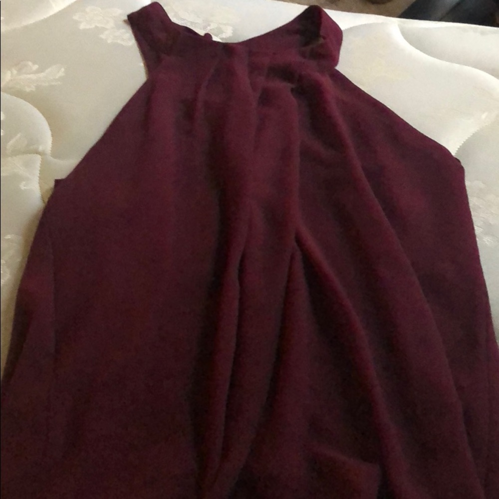 Maroon Blouse